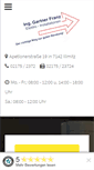 Mobile Screenshot of elektro-gartner.at